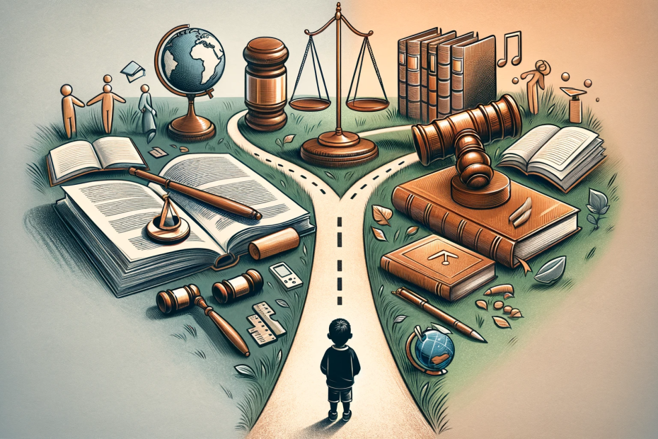 Difference between educational and legal guardianship?